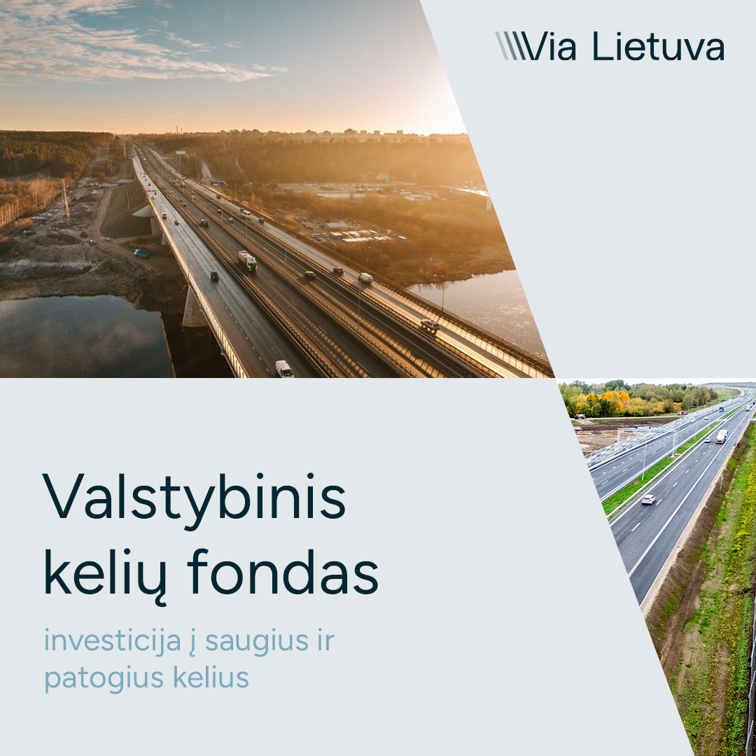 „Via Lietuva“ apibendrino pirmąjį Kelių fondo ketvirtį: surinkta beveik 40 mln. eurų